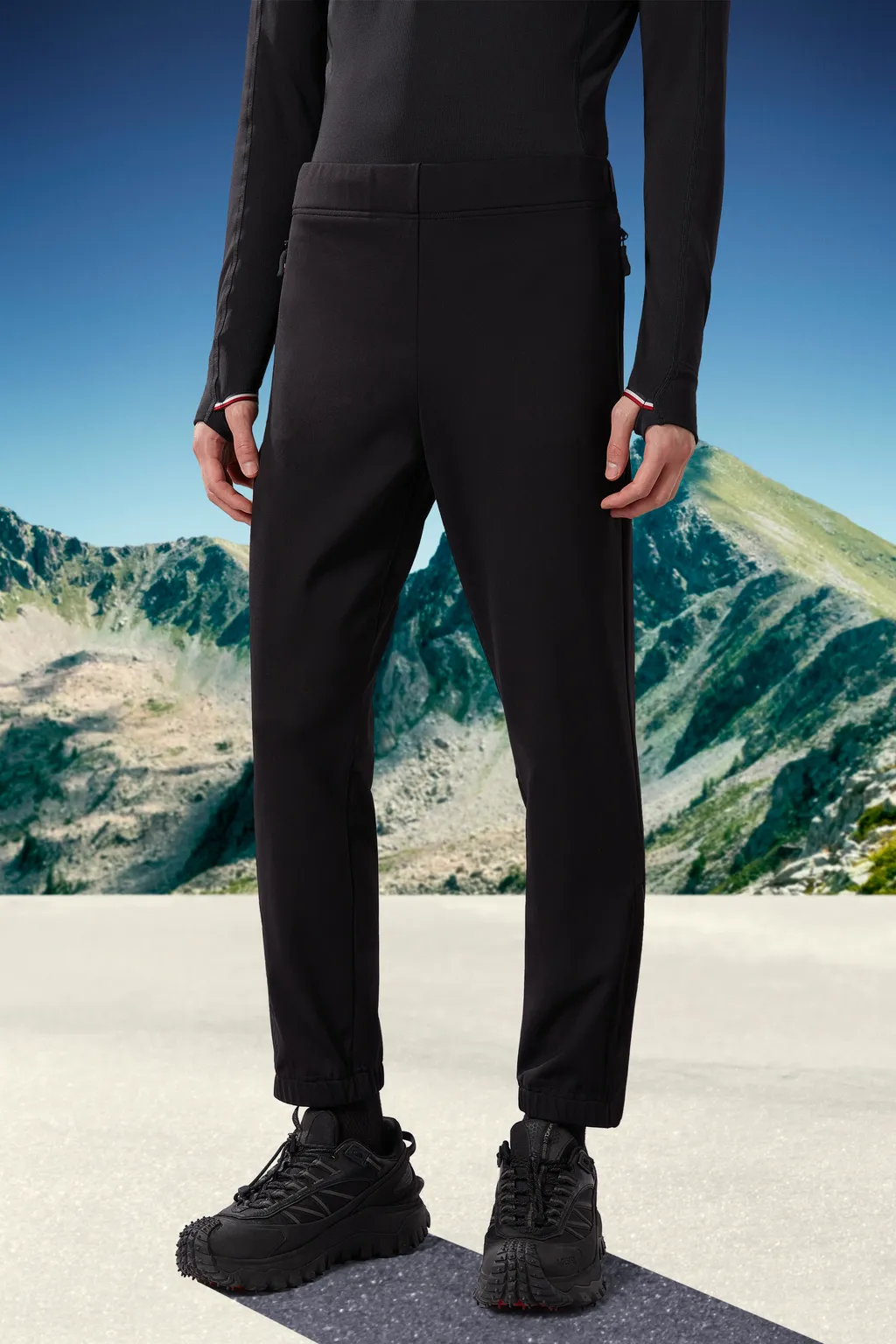 Moncler Grenoble Stretched Skinny Trousers
