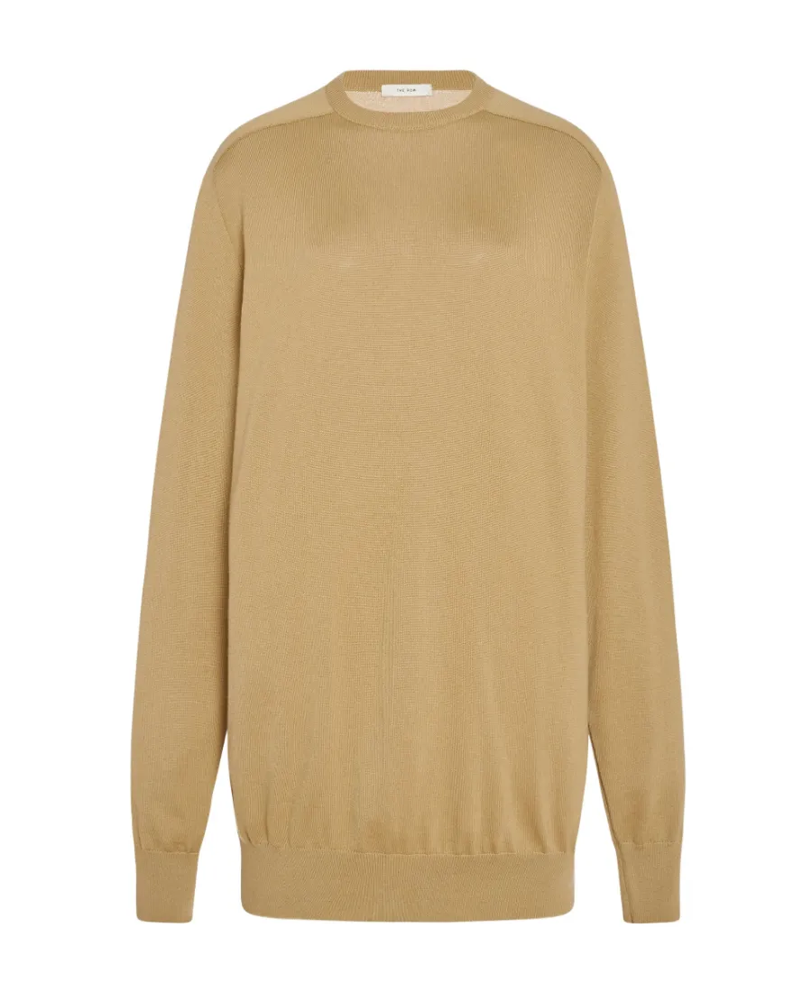 Long-Sleeved Round-Neck Sweater