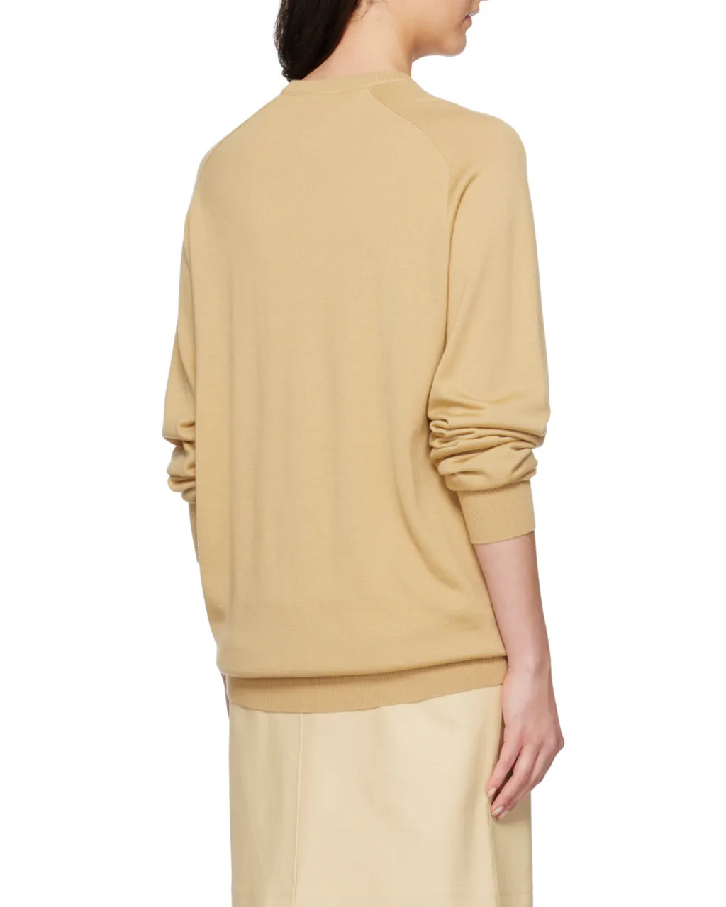 Long-Sleeved Round-Neck Sweater