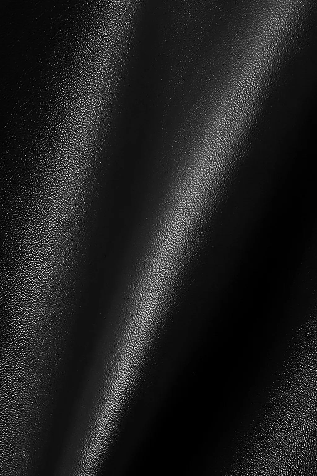 Leather Mid-Length Skirt