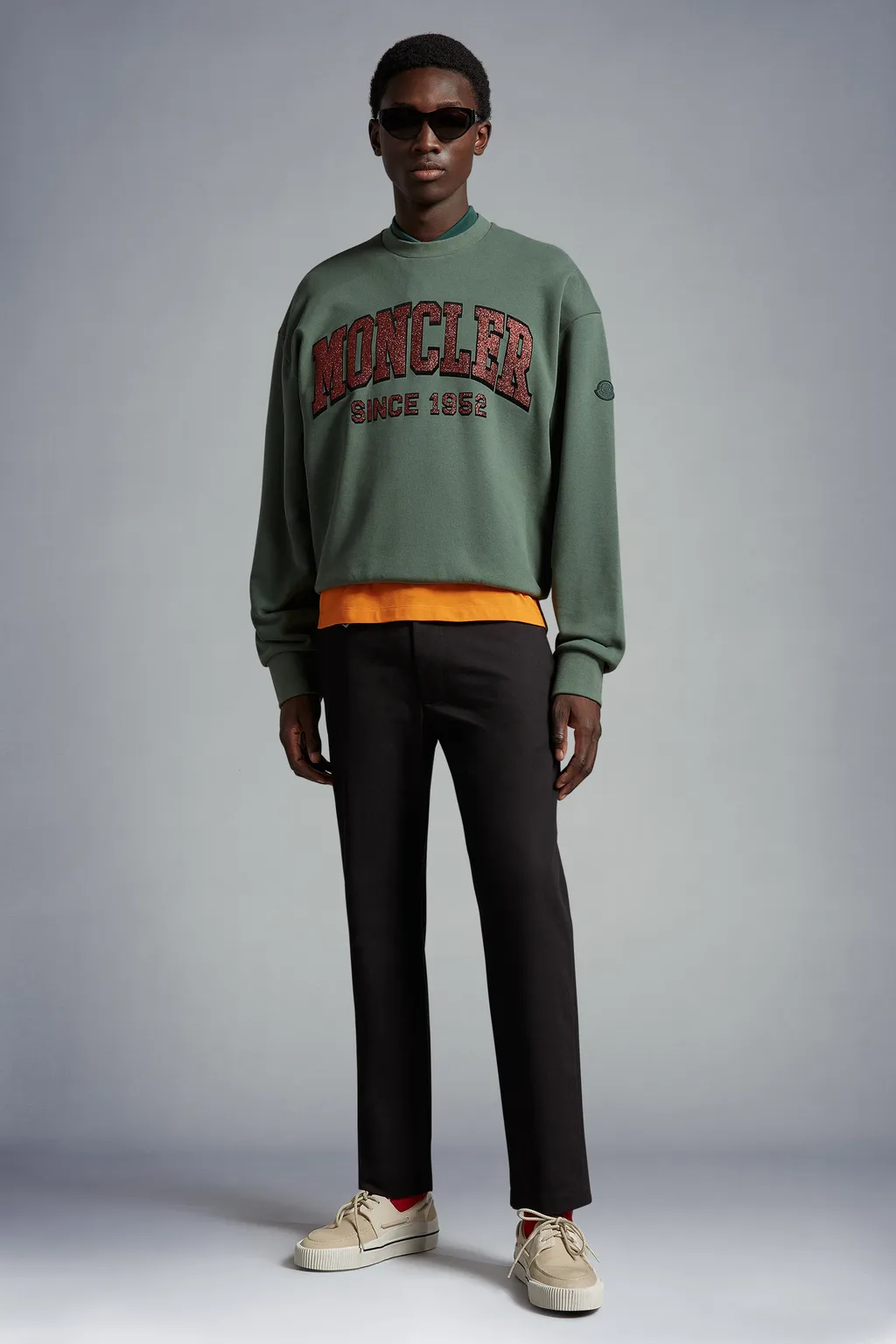 Moncler Cropped Gabardine Trousers