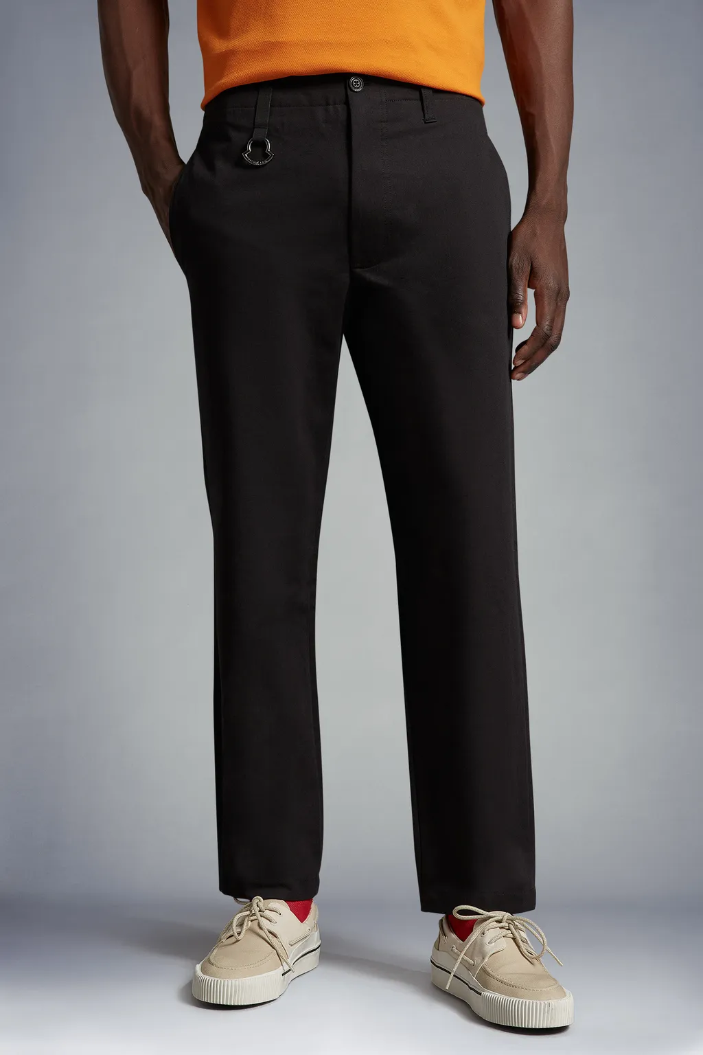 Moncler Cropped Gabardine Trousers