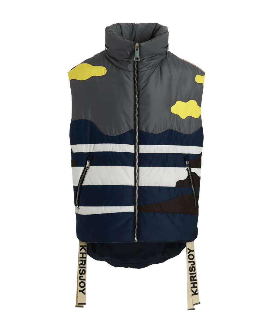 Logo Zipper Vest