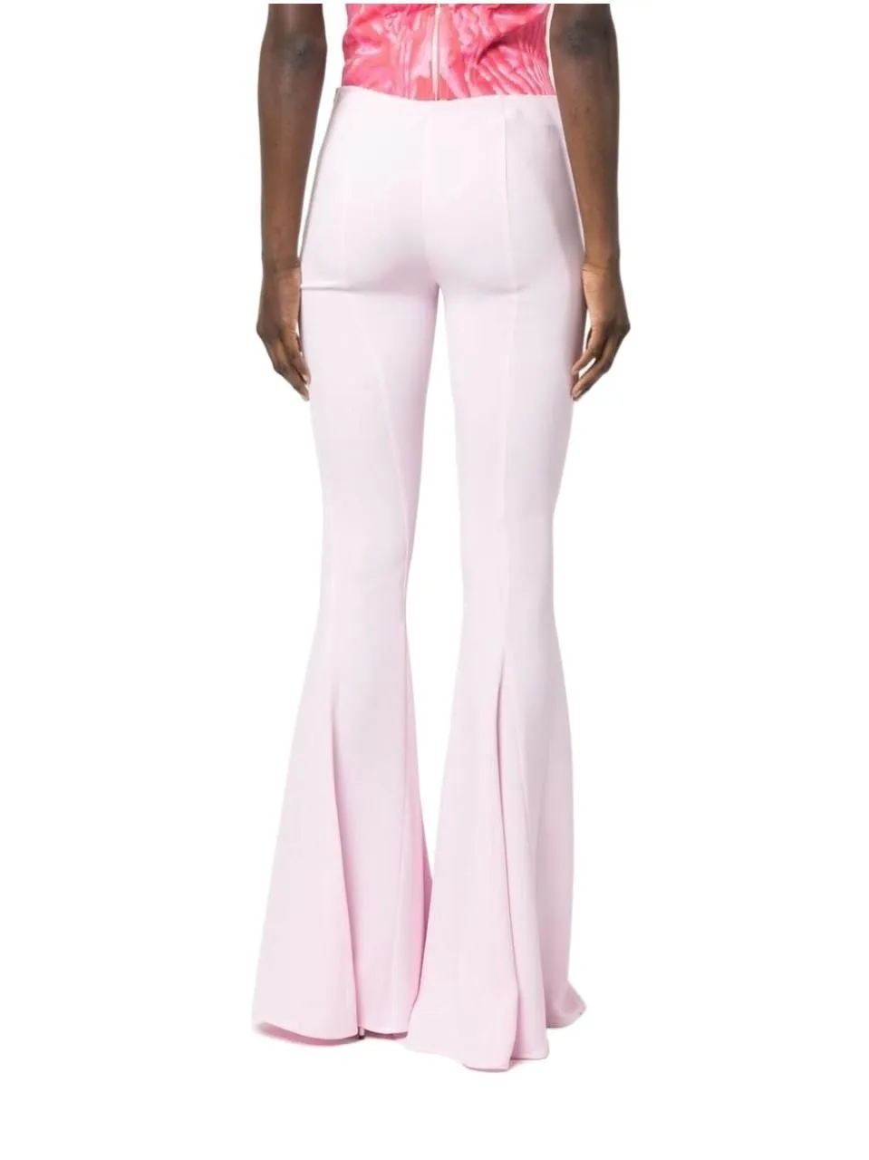 Stretch-Jersey Flared Trousers