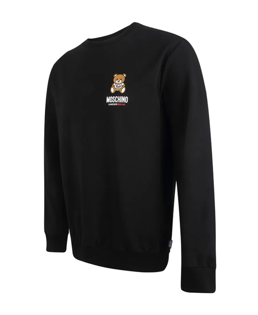 Teddy Bear Motif Sweatshirt