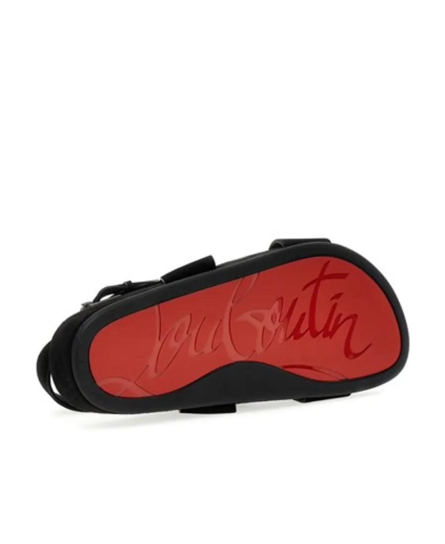 Buckle Hollowed-Out Sandals