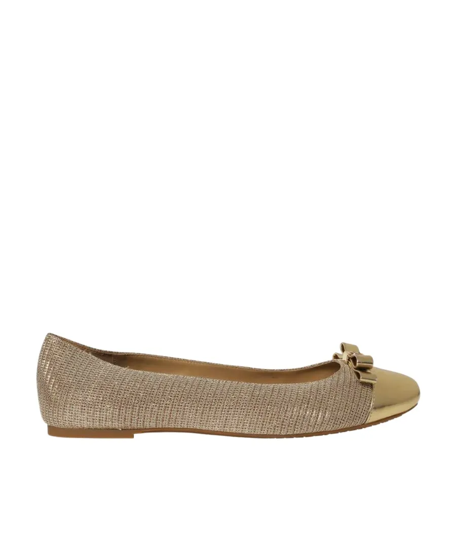 Andrea Chain-Mesh Ballerina Shoes