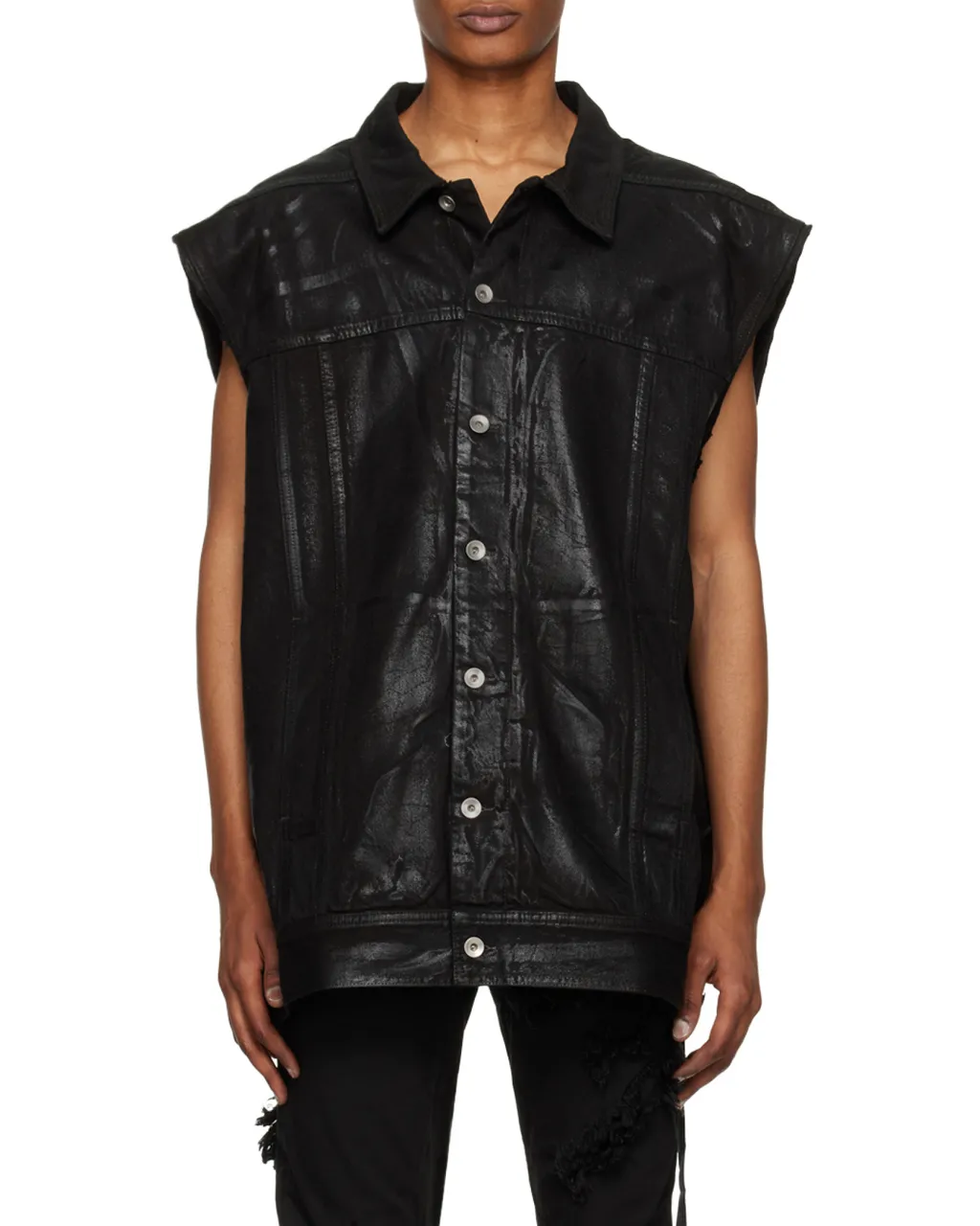 Rick Owens Drkshdw	Button-Up Gilet