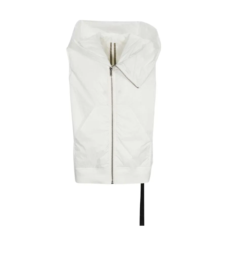 Rick Owens Drkshdw Zip-Up Hooded Gilet