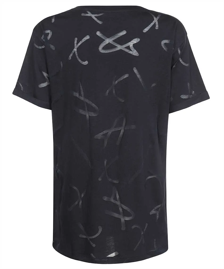 V-Collar Short-Sleeved T-Shirt