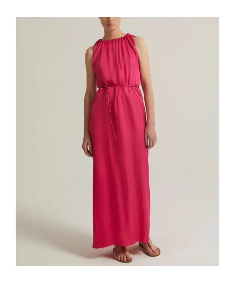 Satin Maxi Dress