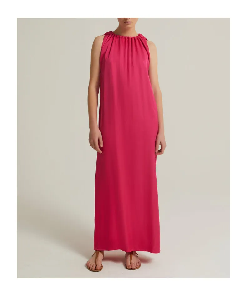 Satin Maxi Dress
