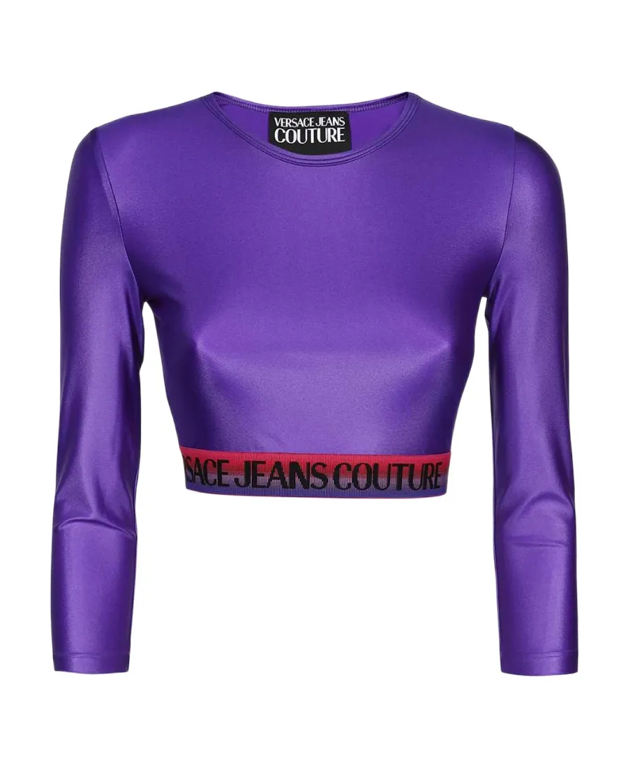Logo-Underband Cropped Top