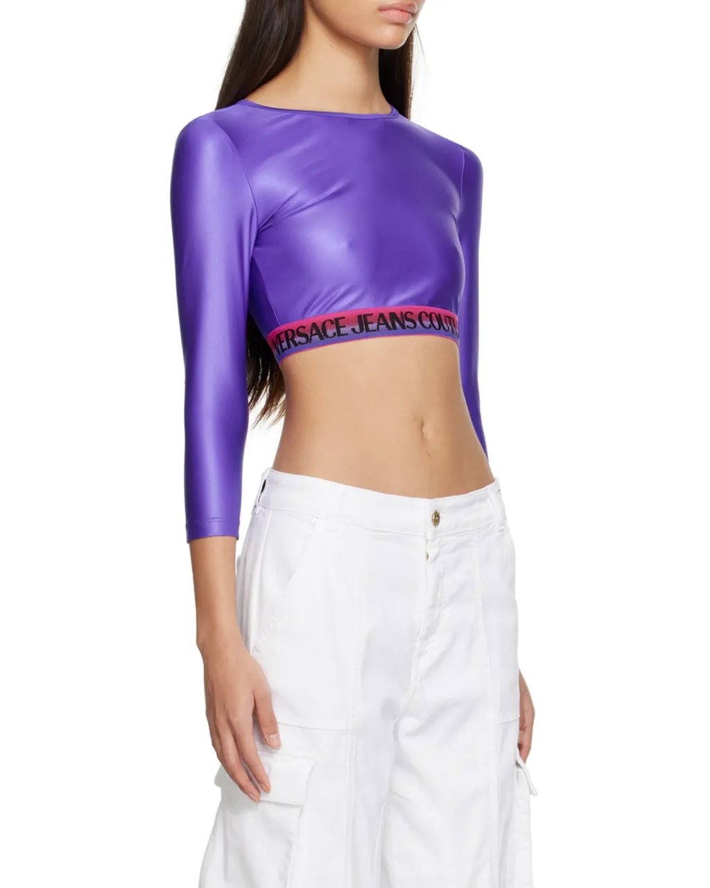 Logo-Underband Cropped Top