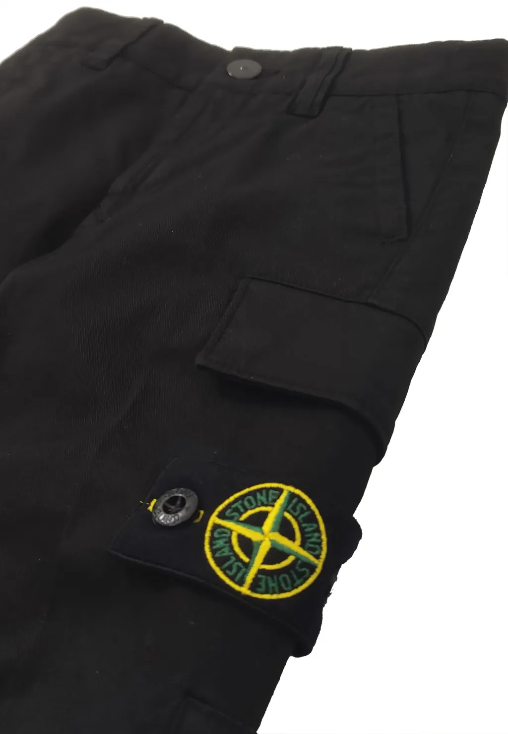 Compass-Motif Cargo Trousers