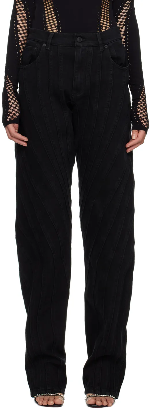 Logo-Patch Denim Jeans