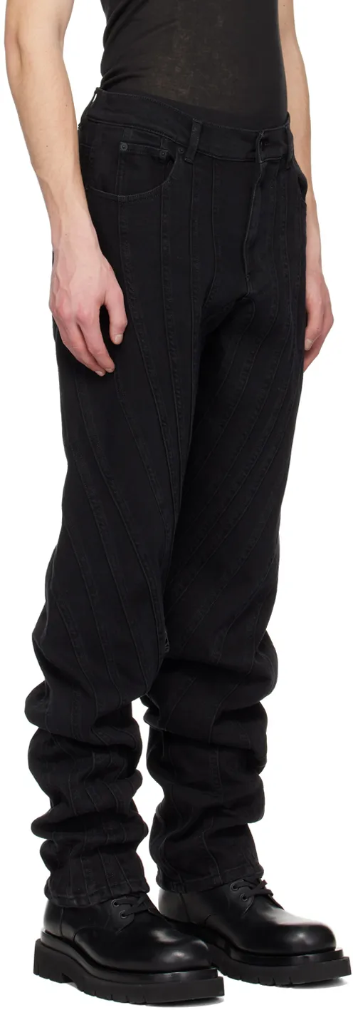 Logo-Patch Denim Jeans