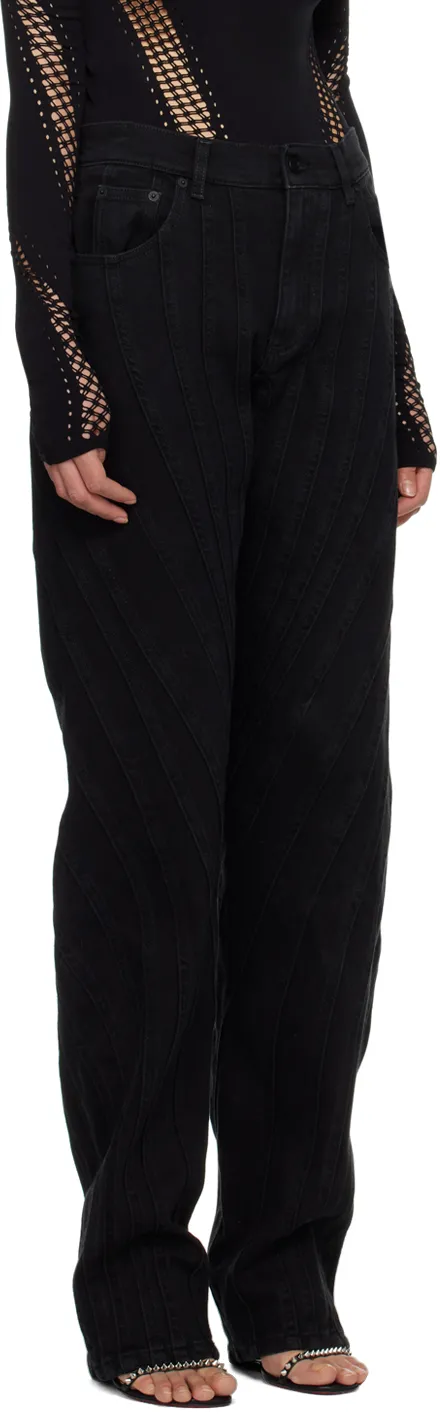 Logo-Patch Denim Jeans