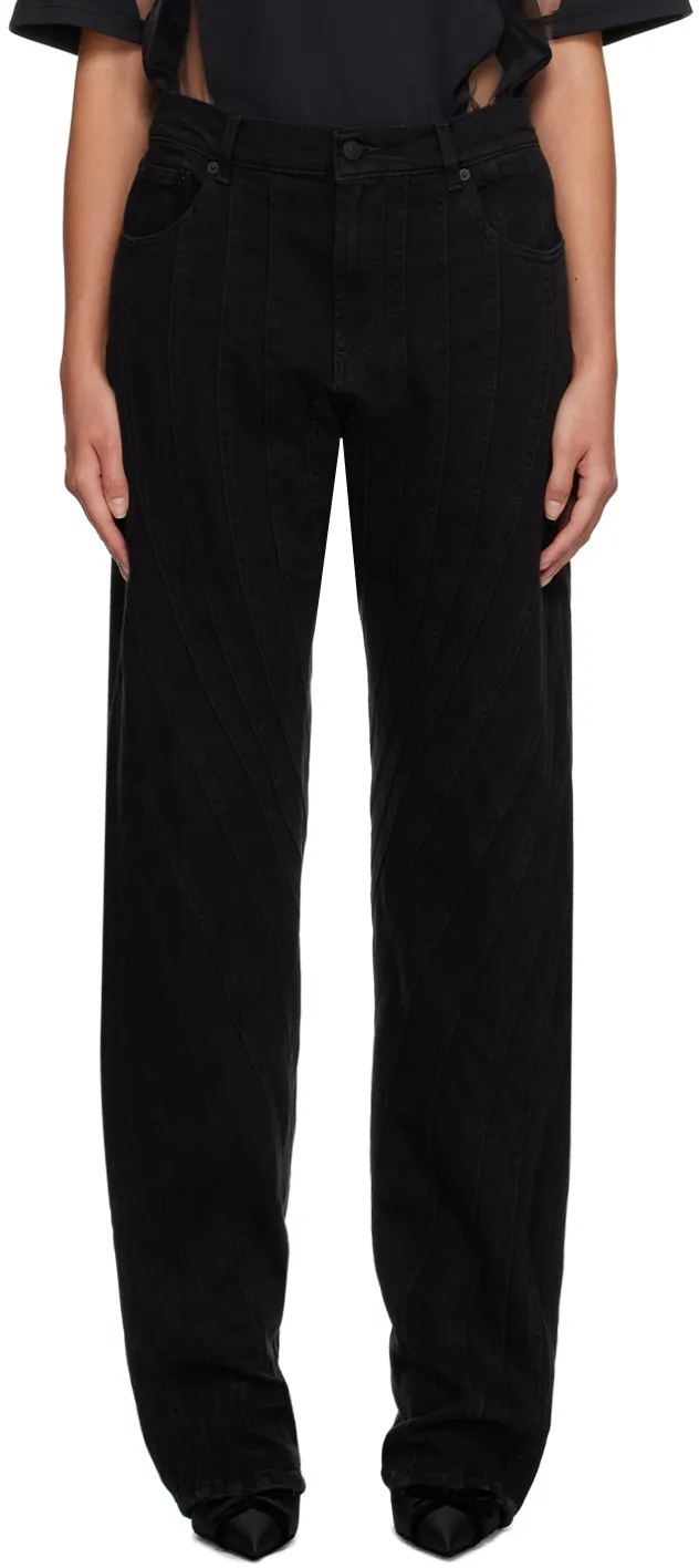 Logo-Patch Denim Jeans