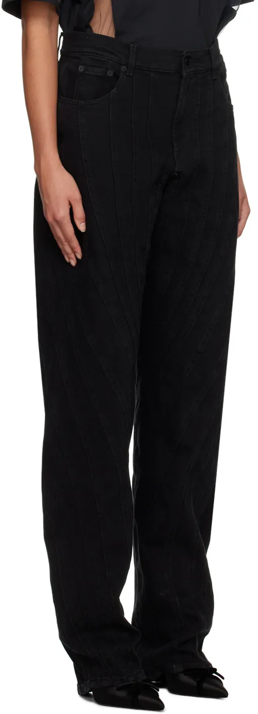 Logo-Patch Denim Jeans