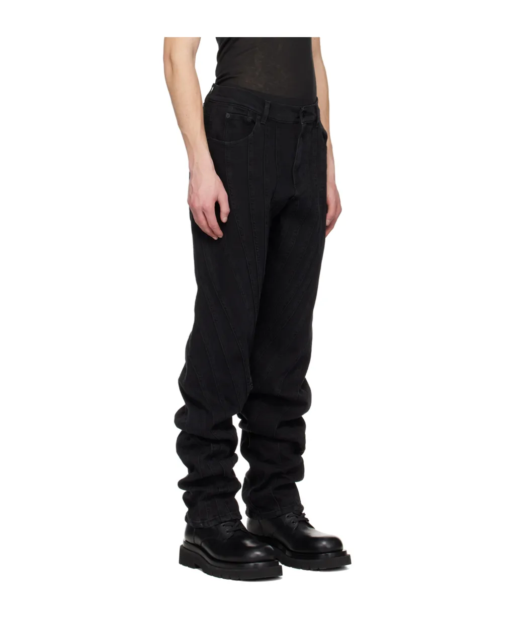 Logo-Patch Denim Jeans