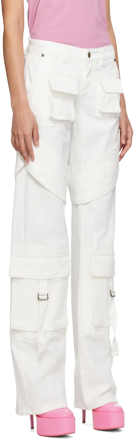 Casual Pants With Waist Loops And Pockets