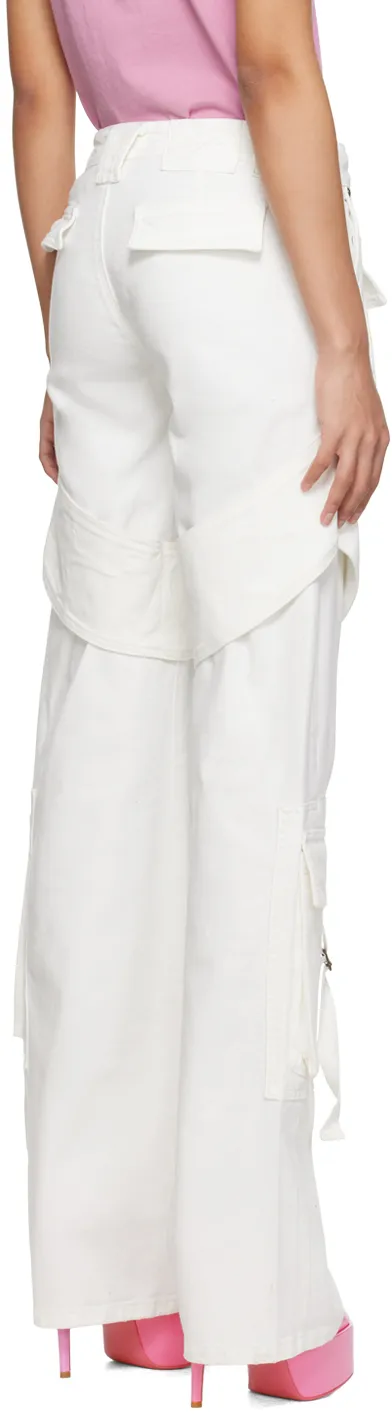 Casual Pants With Waist Loops And Pockets