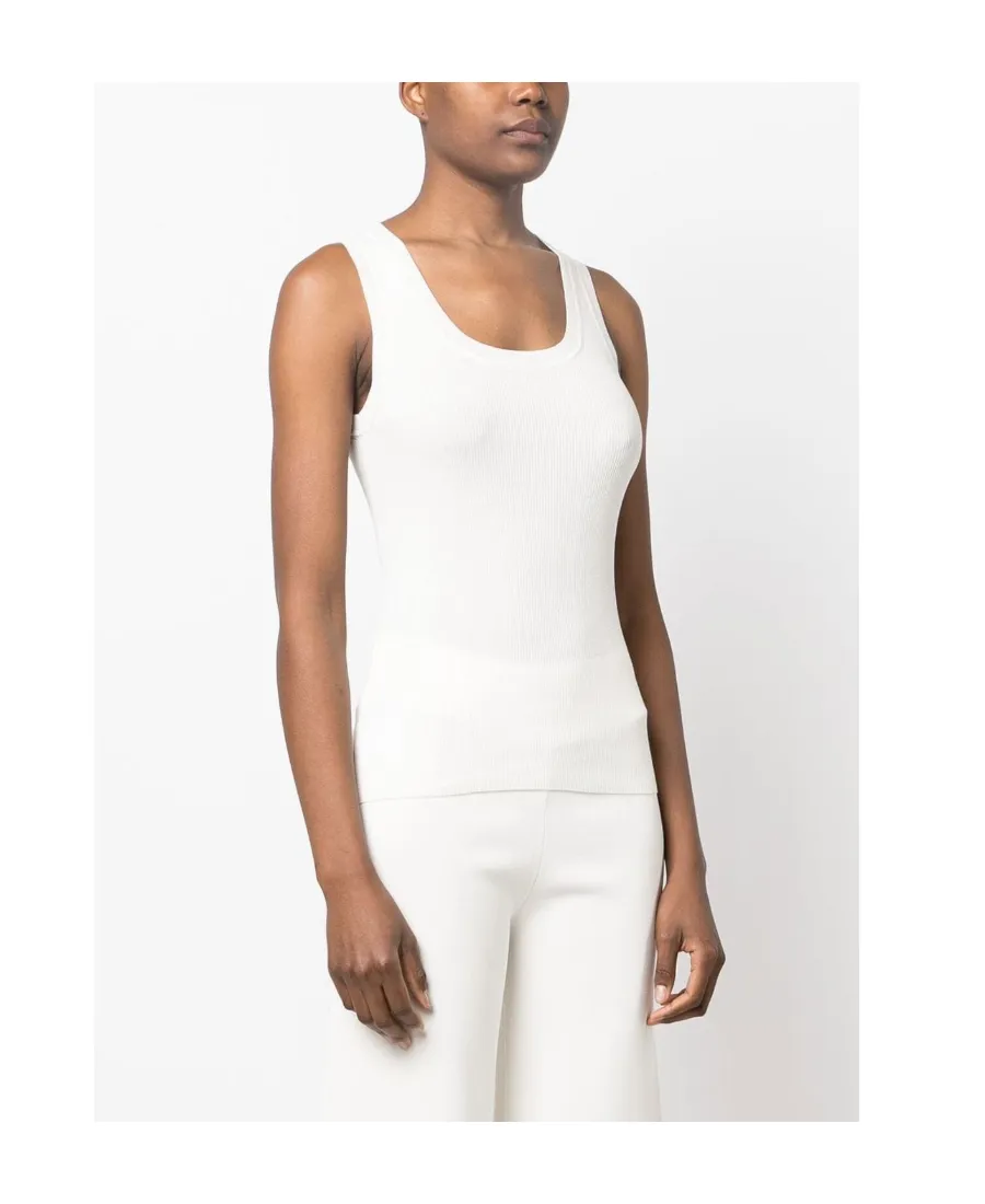 U-Neck Sleeveless Top