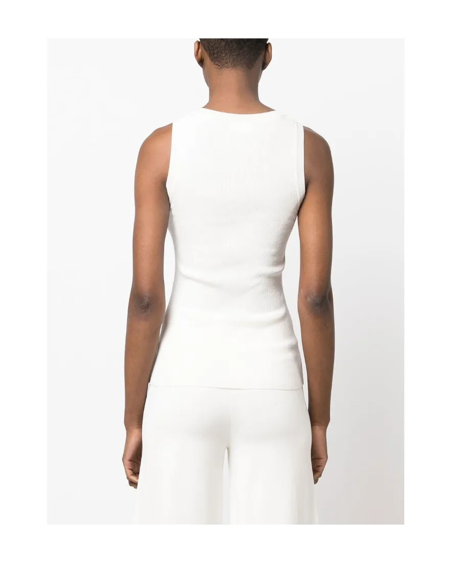 U-Neck Sleeveless Top
