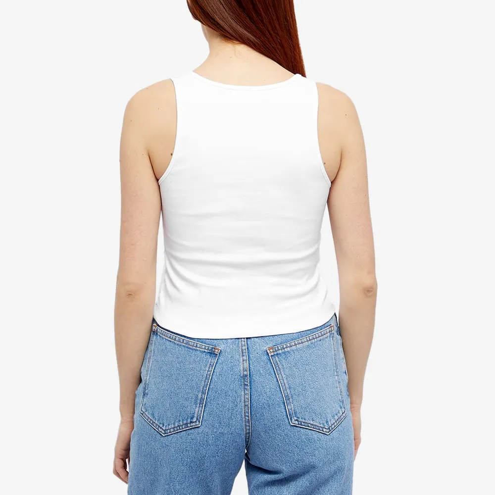 Sleeveless Jersey-Knit Top