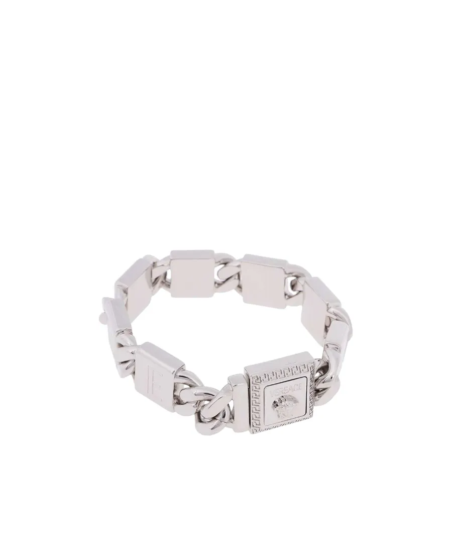 Logo-Plaque Chain Bracelet