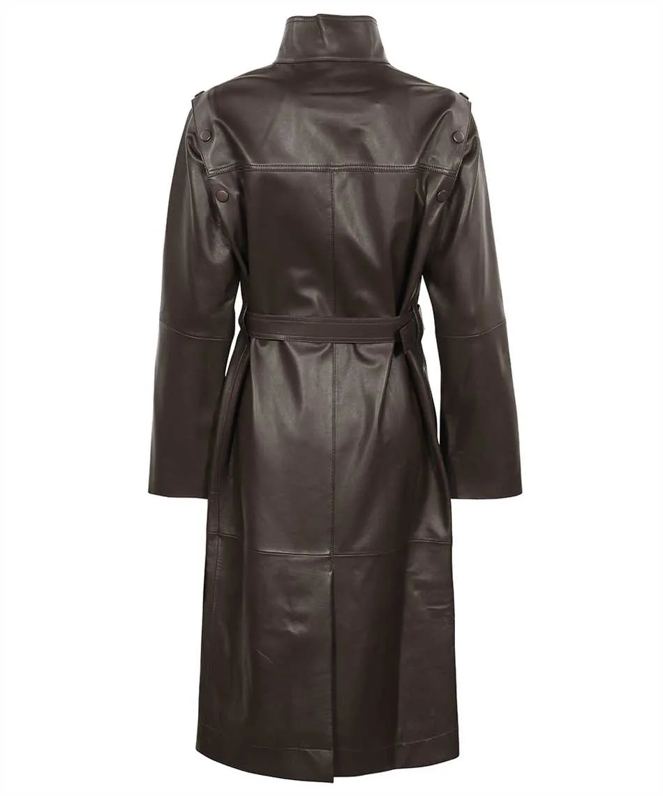 High-Necked Long-Sleeved Coat