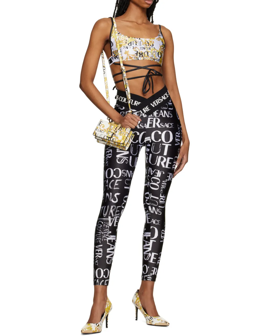 Logo Couture Crop Top