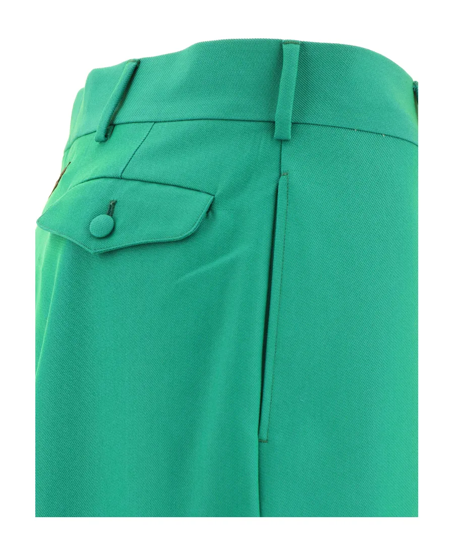 Tailored Cotton Trousers