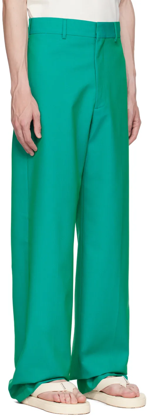 Tailored Cotton Trousers