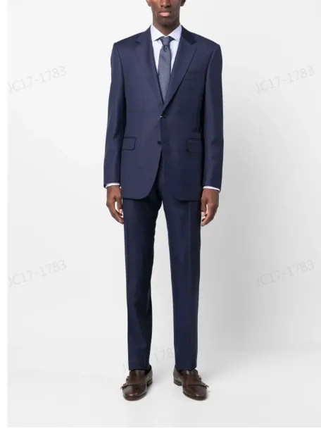 Single-Breasted Wool Suit