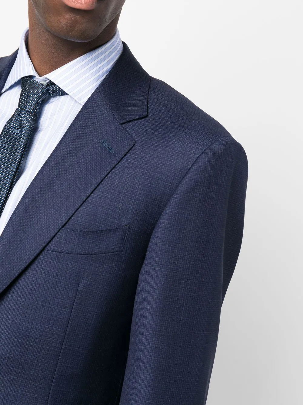 Single-Breasted Wool Suit
