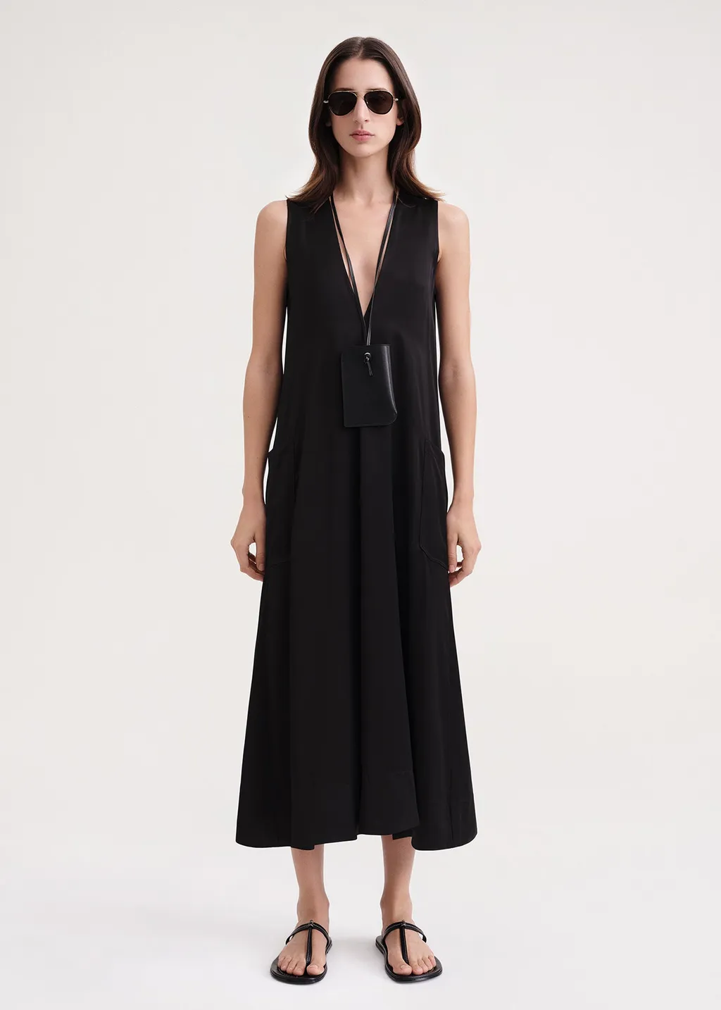 Shift Long Dress