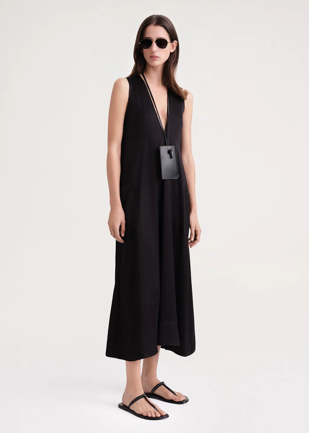 Shift Long Dress