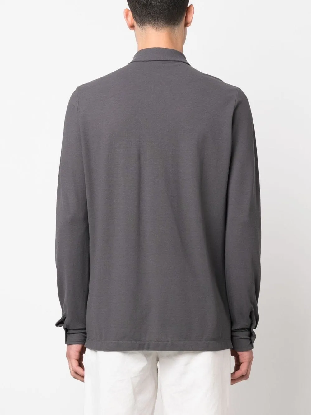 Zanone Buttoned Long-Sleeved Shirt