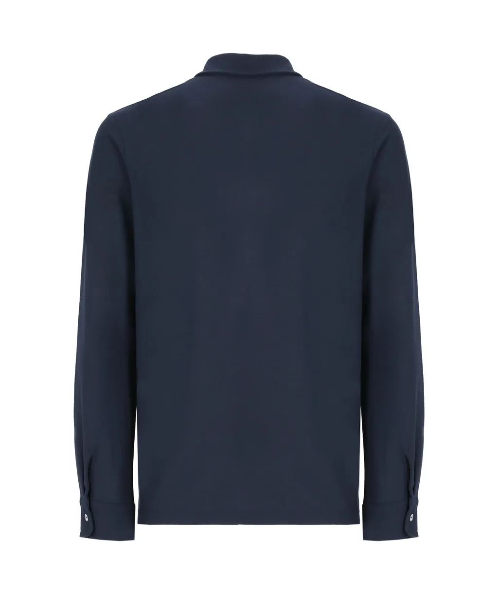 Long-Sleeved Cotton Shirt