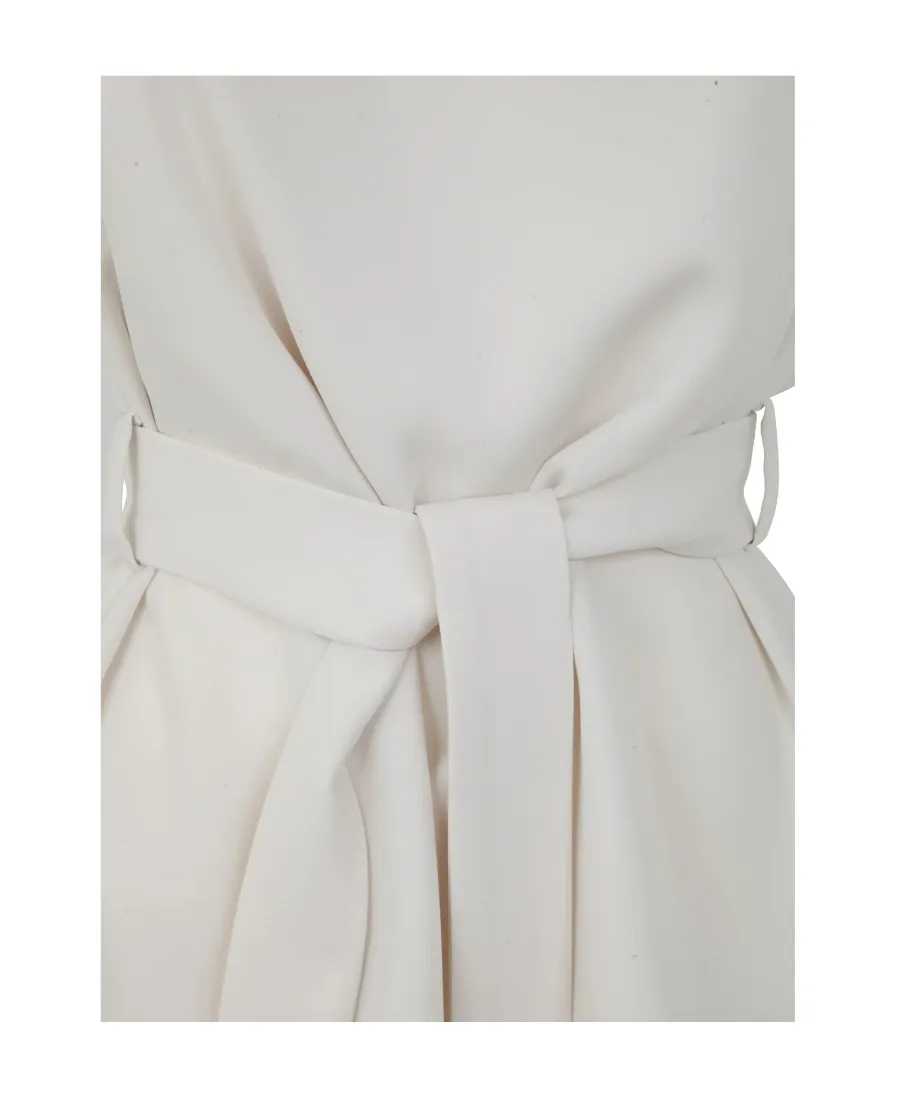 P.A.R.O.S.H. V-Neck Belted Top