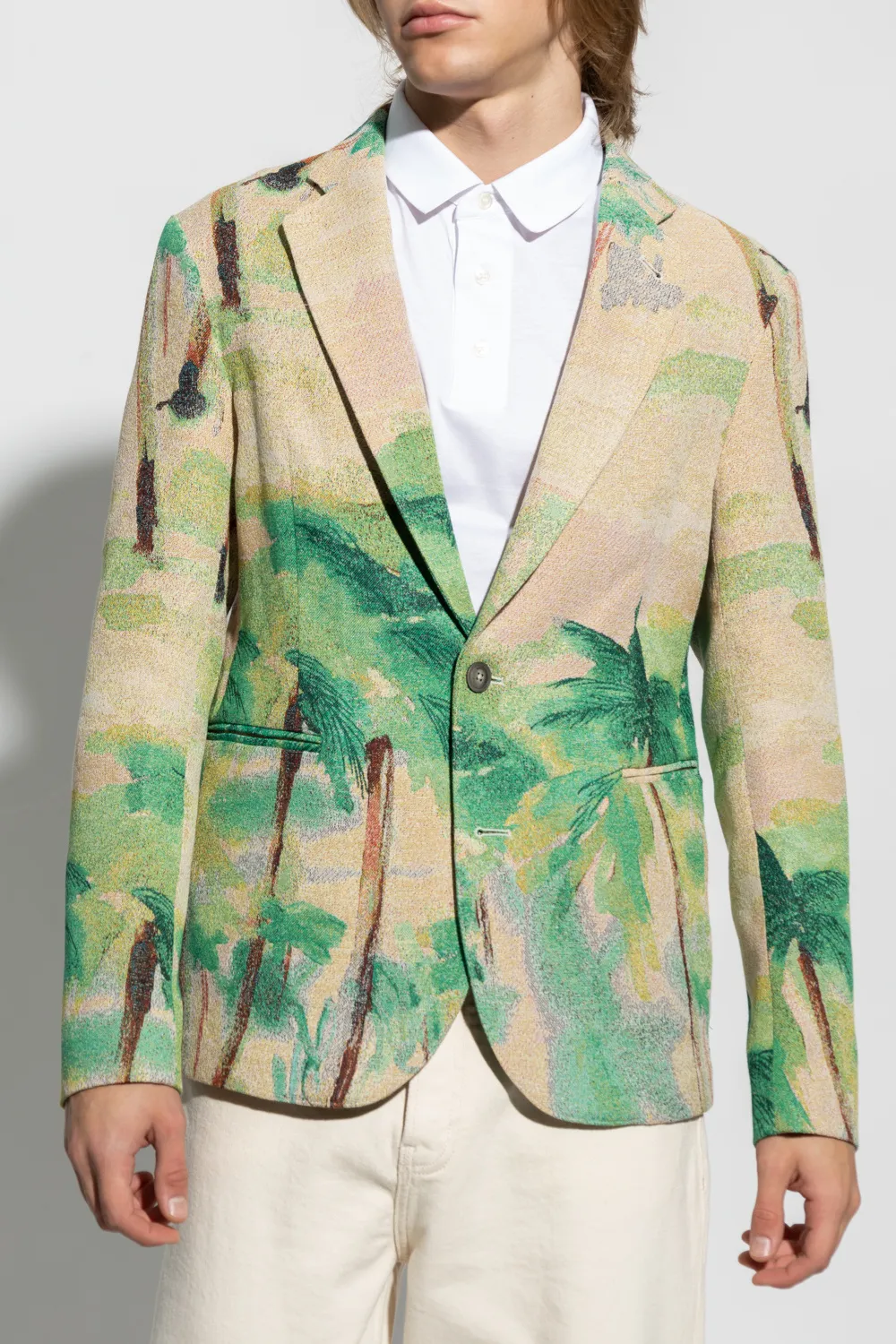 All-Over Print Blazer
