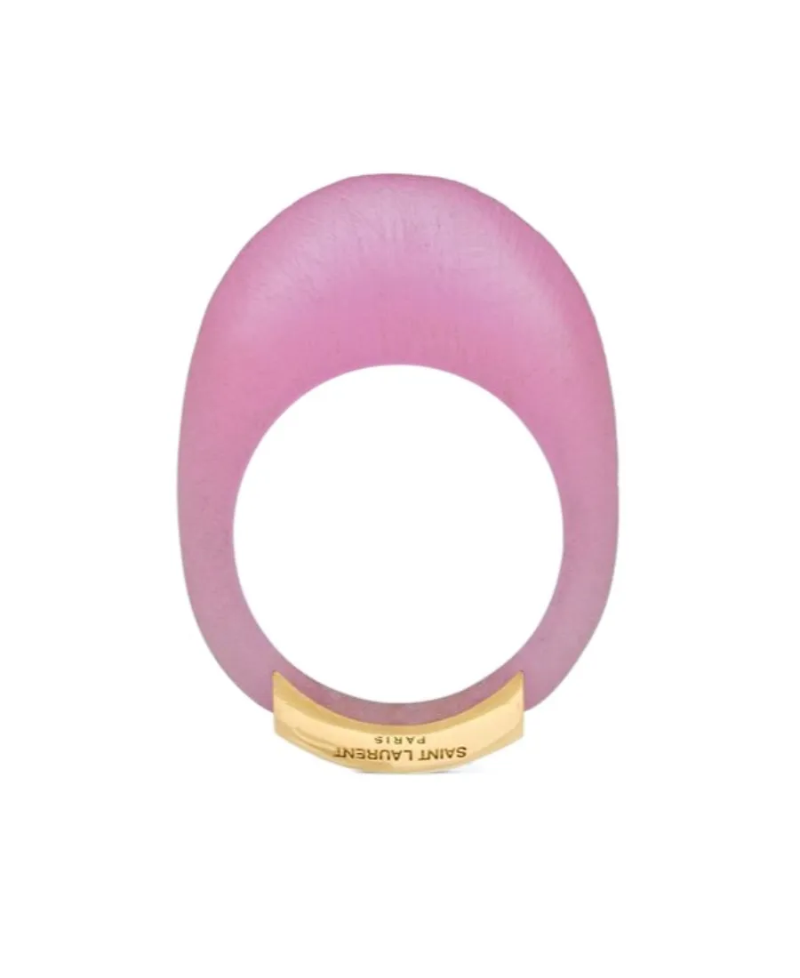 Saint Laurent High Arty Circle Ring