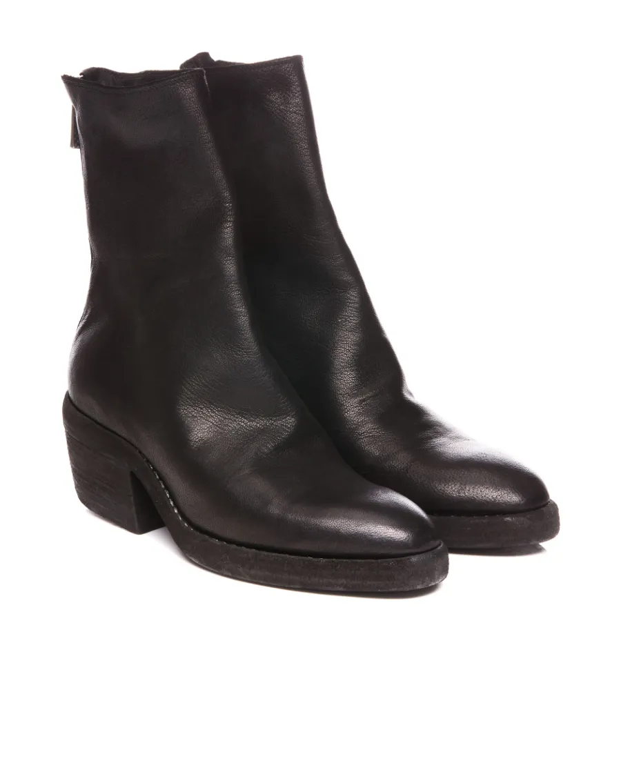Pointed Short Boots