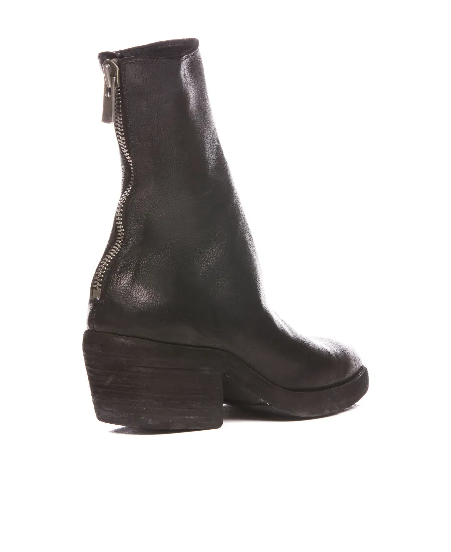 Pointed Short Boots
