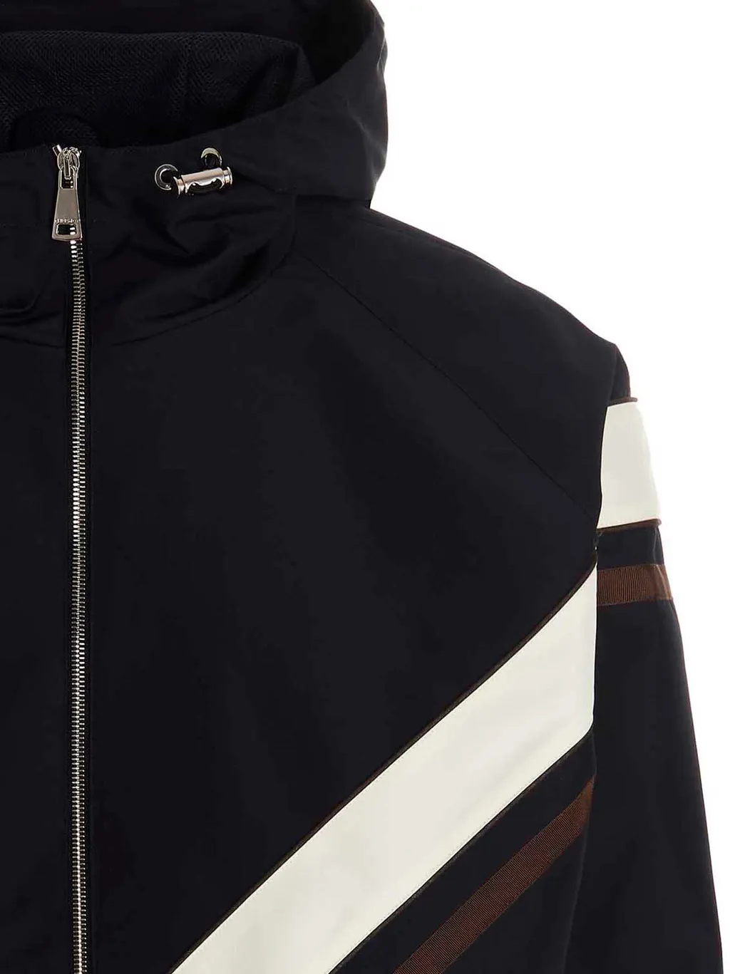 Hooded Zipped-Up Jacket