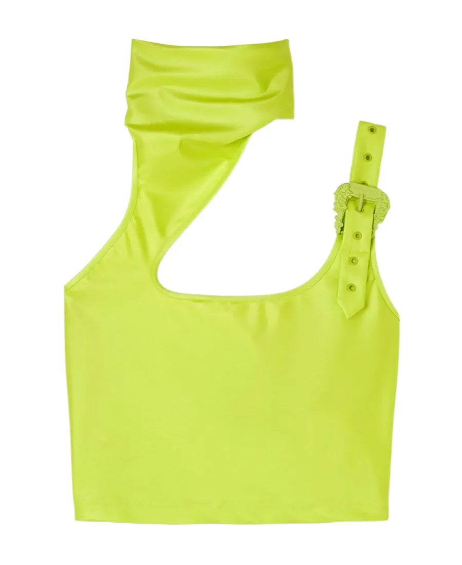 Cut-Out Cropped Top