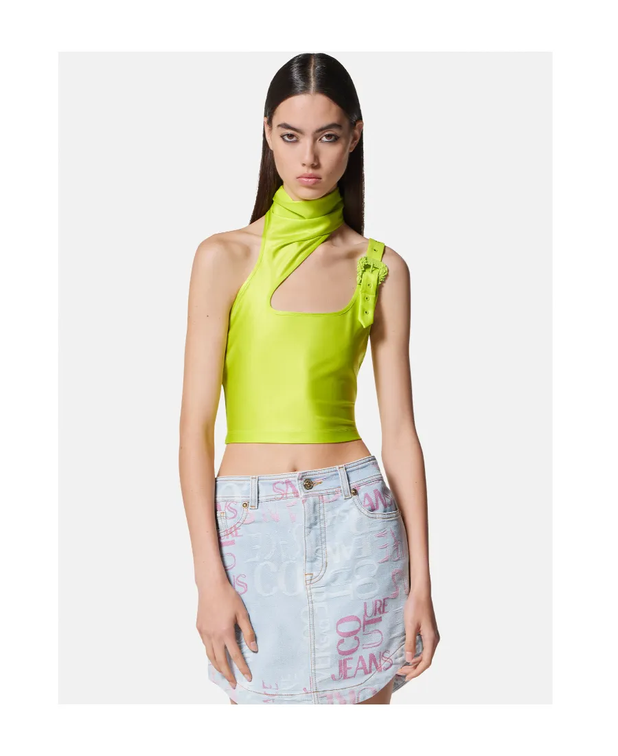 Cut-Out Cropped Top