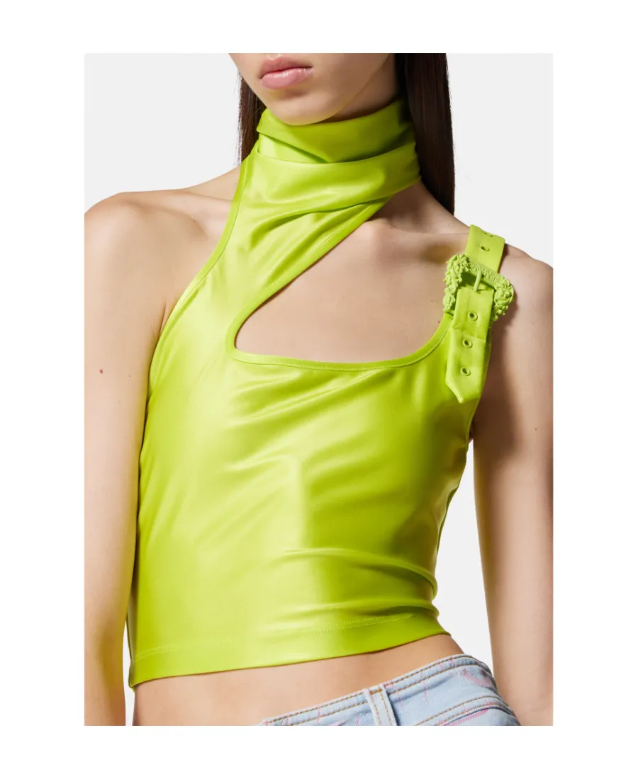 Cut-Out Cropped Top